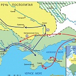 Русско-польская война 1654–1667 гг. Кампания 1655 г. на Украине 2. Боевые действия в Северном Причерноморье в 1655 г.